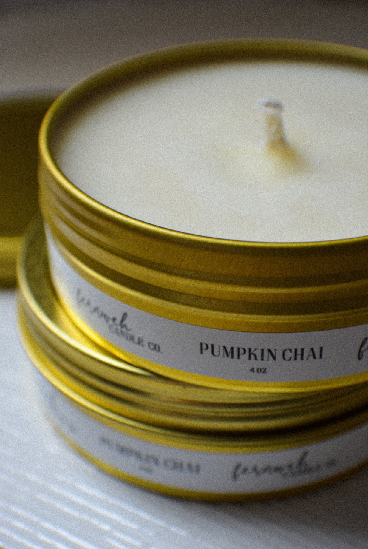 pumpkin chai tin