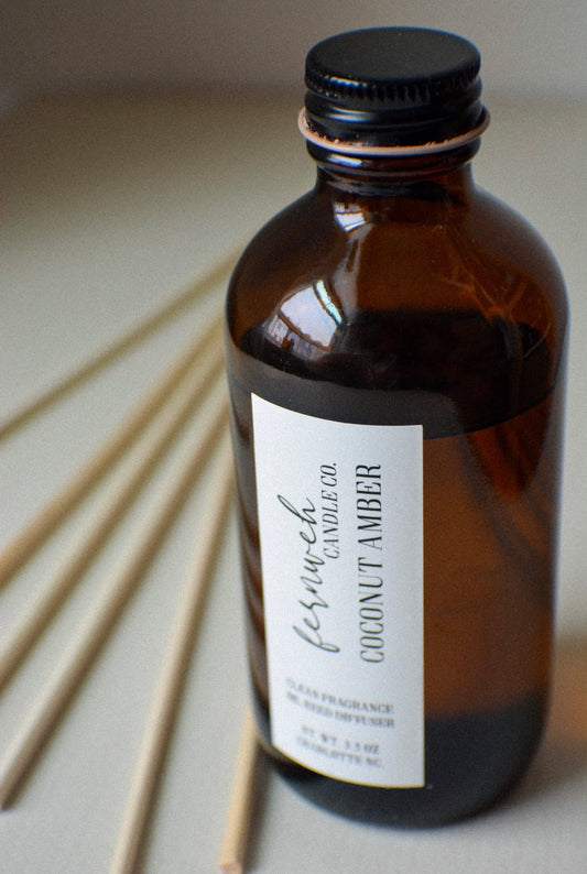 coconut amber reed diffuser