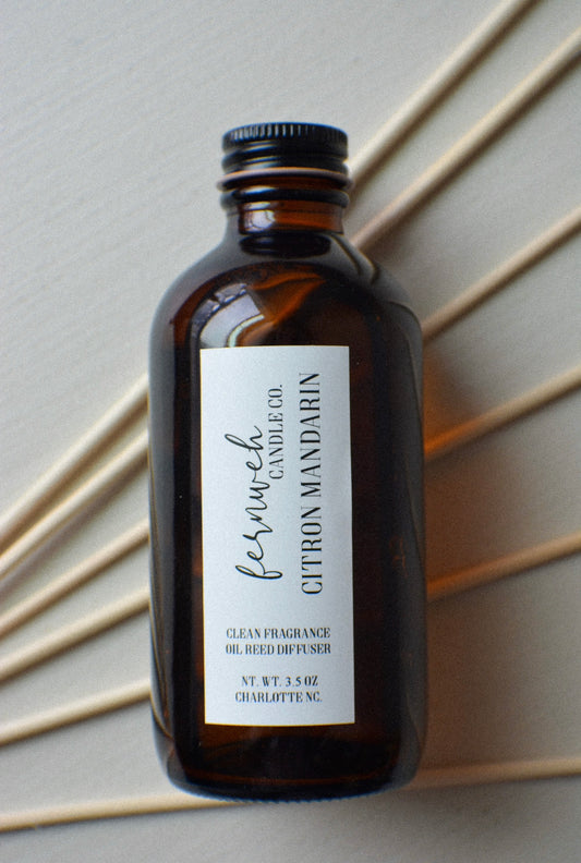 citron mandarin reed diffuser
