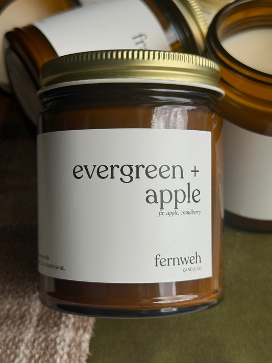 evergreen + apple